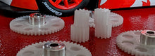 Load image into Gallery viewer, SlotInvasion Motor Pinions (qty:2) for Carrera(R) 1/24 slot cars- 4 sizes!