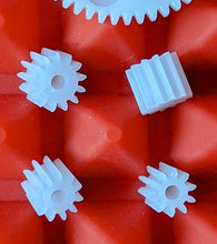 Load image into Gallery viewer, SlotInvasion Motor Pinions (qty:2) for Carrera(R) 1/24 slot cars- 4 sizes!