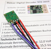 Load image into Gallery viewer, FT Slottechnik SCD2022 1/32 digital chip Carrera(R) 1/32 compatible