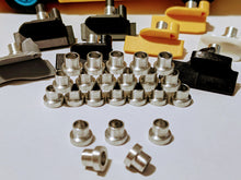 Load image into Gallery viewer, Scalextric slot car guide adapters for Carrera & wood tracks PK of 4