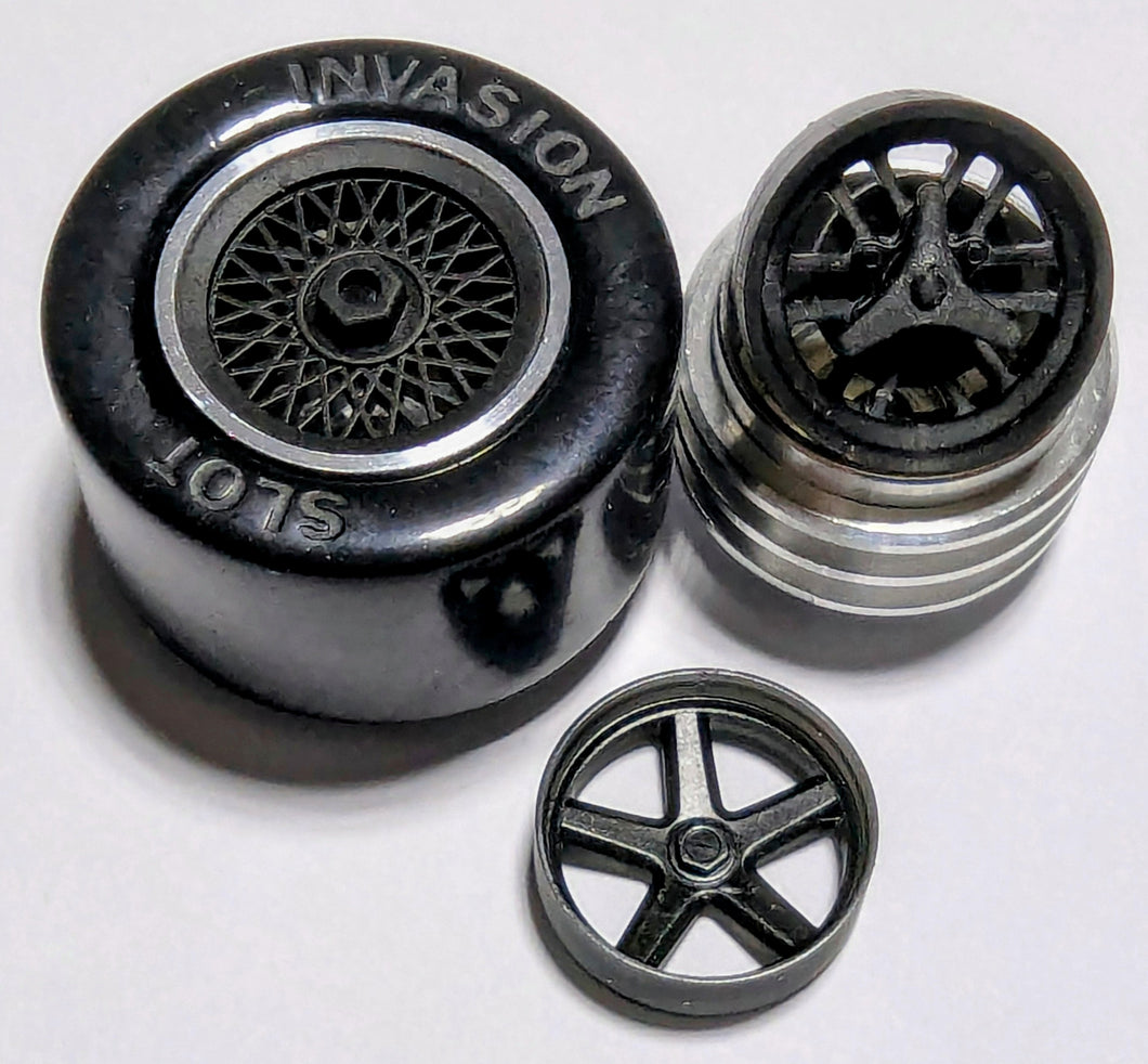 SI 1/24 Wheel Scale Inserts for SI aluminum rims