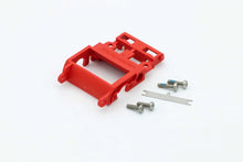 Load image into Gallery viewer, SI 1/24 Motor/Axle Mount WITH Suspension for Carrera (R) 1/24 cars Red or Black
