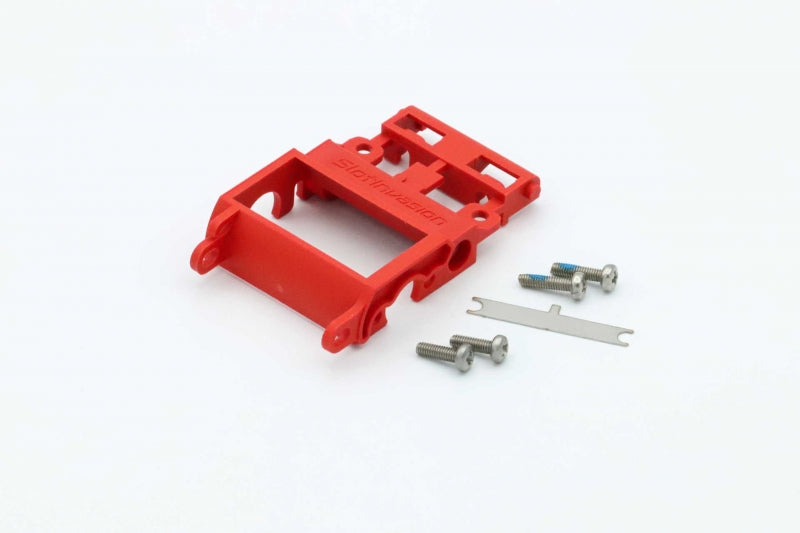 SI 1/24 Motor/Axle Mount WITH Suspension for Carrera (R) 1/24 cars Red or Black