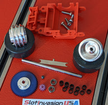 Load image into Gallery viewer, Carrera(R) 1/24 Lola T70, Mark IIIB, &amp; II -SlotInvasion Complete Suspension racing rear end...
